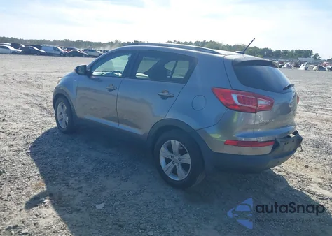2011 Kia Sportage Lx from USA, damaged, VIN KNDPBCA20B7083806